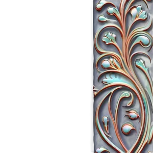 Art Nouveau Corner Png 06122024 PNG Image