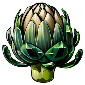 Artichoke Icon Png 06252024 PNG Image