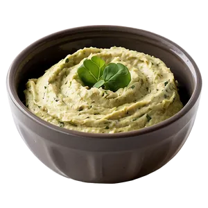 Artichoke Spinach Hummus Png 06252024 PNG Image