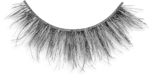 Artificial Eyelashon Black Background PNG Image