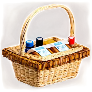 Artisan Picnic Basket Png 06122024 PNG Image