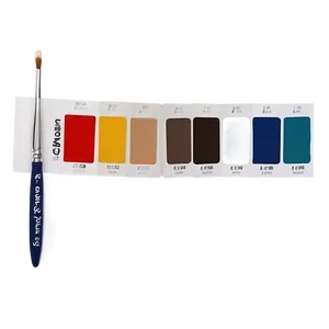 Artist Paint Swatch Guide Png 06132024 PNG Image