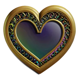 Artistic Heart Doodle Png 06262024 PNG Image