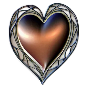 Artistic Heart Sketch Png Lxv95 PNG Image