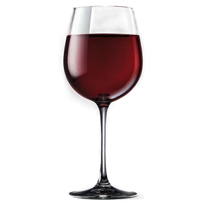 Artistic Red Wine Glass Png Pko94 PNG Image