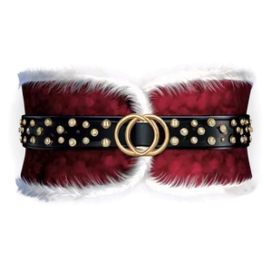 Artistic Santa Belt Representation Png 56 PNG Image