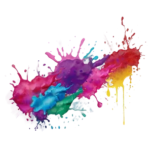 Artistic Watercolor Splash PNG 50 PNG