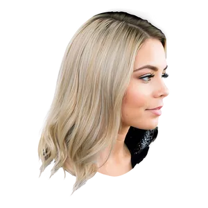 Ash Blond Hair Png 58 PNG Image