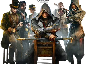 Assassins Creed Syndicate Characters PNG Image