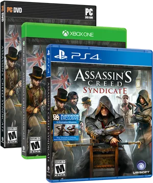 Assassins Creed Syndicate Game Covers PNG Image