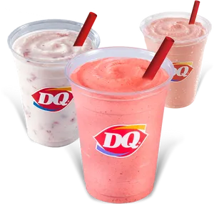 Assorted D Q Smoothies PNG Image