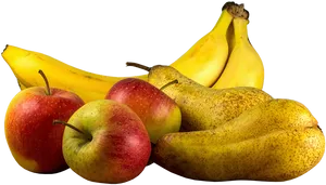 Assorted Fresh Fruit Selection PNG Image