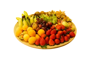 Assorted Fruit Platter PNG Image