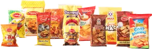 Assorted Indian Bakery Snacks PNG Image