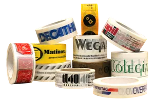 Assorted Printed Adhesive Tapes PNG Image