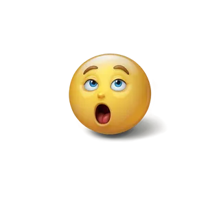 Astonished Emoji Icon Png Ctr51 PNG Image