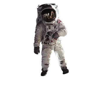 Astronautin Spacewalk PNG Image