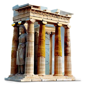 Athens Parthenon Icon Png Vji90 PNG Image