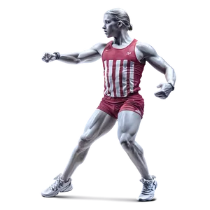 Athlete Figure Drawing Png Lqn PNG Image