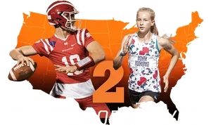 Athletesofthe Year Graphic PNG Image