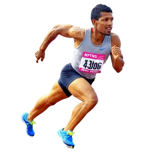 Athletic Sprint Png Mrt PNG Image