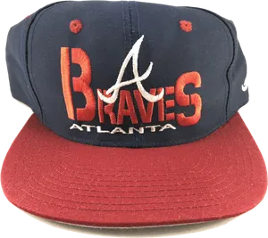 Atlanta Braves Baseball Cap PNG Image