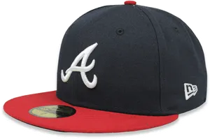 Atlanta Braves Baseball Cap PNG Image