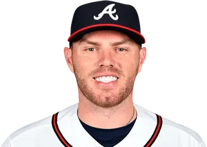 Atlanta Braves Player Portrait PNG Image