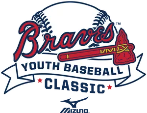 Atlanta Braves Youth Baseball Classic Logo PNG Image