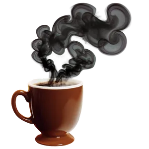 Atmospheric Coffee Smoke Png Goh PNG Image