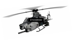 Attack Helicopter Night Operation PNG Image