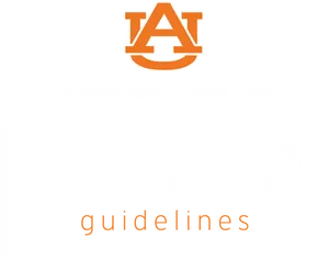 Auburn University Alumni Association Brand Guidelines PNG Image