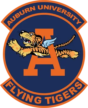 Auburn University Flying Tigers Logo PNG Image