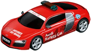 Audi R8 Le Mans Safety Car PNG Image