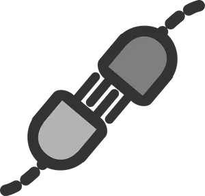 Audio Connector Graphic PNG Image