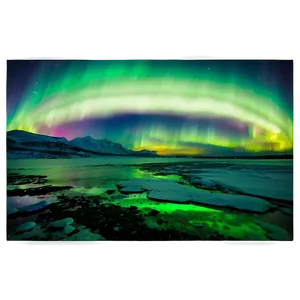 Aurora Borealis Night Sky Png 4 PNG Image