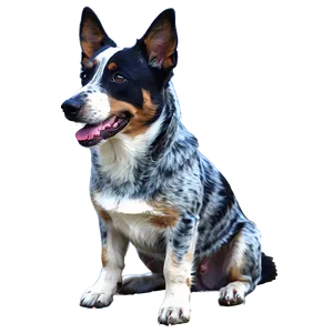 Australian Blue Heeler Png Uji56 PNG Image