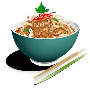 Authentic Bangkok Pad Thai Png Qhx PNG Image