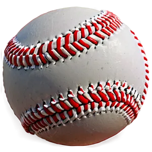 Authentic Baseball Stitch Outline Png 63 PNG Image