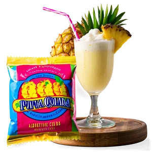 Authentic Pina Colada Blend Png 29 PNG Image