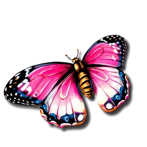 Authentic Pink Butterfly Image Png 60 PNG Image