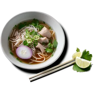 Authentic Vietnamese Pho Png 06202024 PNG Image