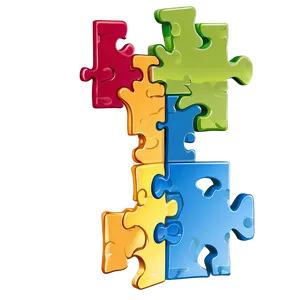 Autism Puzzle Piece Button Png Olc31 PNG Image