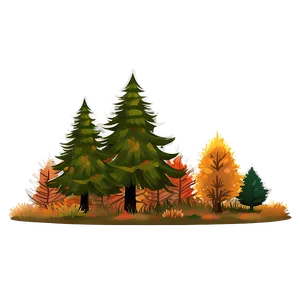 Autumn Forest Scenery Png 06212024 PNG Image