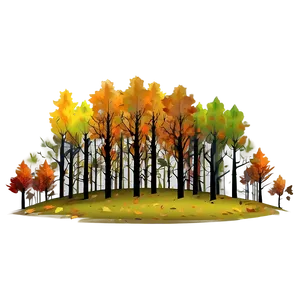 Autumn Forest Scenery Png 06262024 PNG Image