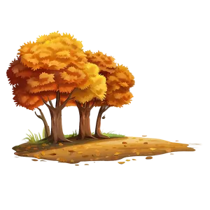 Autumn Forest Scenery Png 83 PNG Image