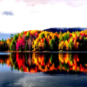 Autumn In Maine Scenery Png 20 PNG Image