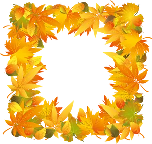 Autumn Leaves Frame.png PNG Image