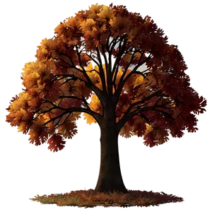 Autumn Tree Sunset Png 85 PNG Image