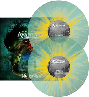 Avantasia Moonglow Vinyl Record PNG Image